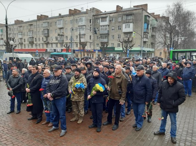 На Буковині з нагоди 31-річниці виведення військ з Афганістану вшанували ветеранів